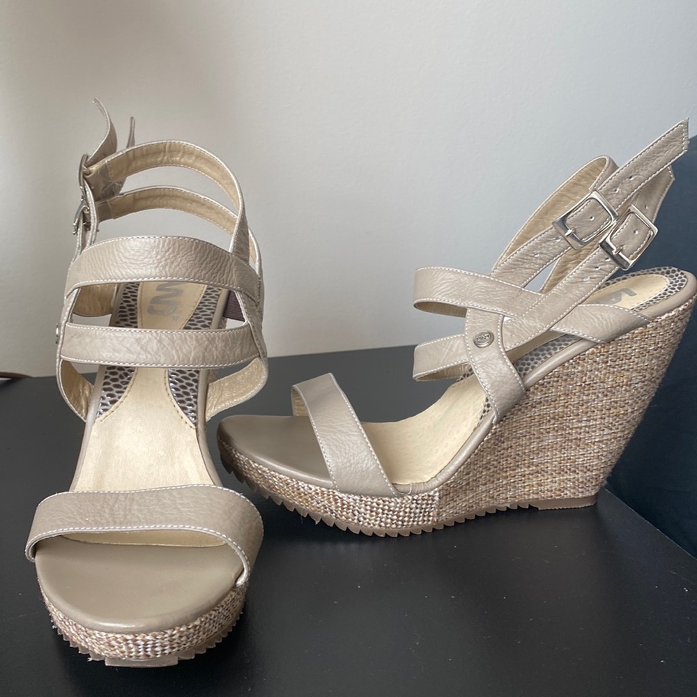 Taupe Wedges